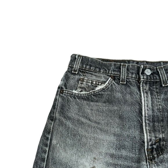 Vintage Levis 505-0259 Gray Brown Jeans 32x26.5 -Made in USA - Picture 4 of 12